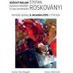 Maliar Štefan Roskoványi (* 04.12.1946 Košice – † 11.11.2002 Košice), bohém bytostne spojený životom i dielom s Košicami. Jeho cesta k umeniu však nebola jednoduchá – na Vysokú školu výtvarných umení v Bratislave sa dostal až na piaty pokus v roku 1971. Štúdium absolvoval na oddelení portrétnej maľby u profesora Ladislava Čemického a krajinárskej maľby a figurálnej kompozície u profesora Jána Želibského. […]