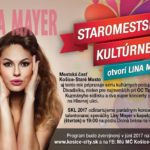 Nenechajte si ujsť koncert Liny Mayer už tento štvrtok 29.6.2017 o 19.00 hod na pódiu pri Dolnej bráne. Tešíme sa na Vás.  