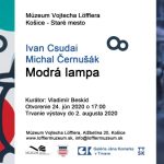 Vernisáž výstavy: 24. júna 2020 o 17:00 hod. Trvanie výstavy: 24. jún 2020 – 2. august 2020 Výstavný projekt prináša profilovú prezentáciu dvoch popredných slovenských umelcov Ivana Csudaia a Michala Černušáka. Prezentovaná výstava prinesie ich aktuálnu tvorbu za posledné obdobie v oblasti súčasných možností maľby v konfrontácii s digitálnym obrazom. Kurátor: PhDr. Vladimír Beskid​ Výstavný […]