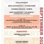 PROGRAM Múzeum Vojtecha Löfflera, Košice – Staré Mesto NA SEPTEMBER JE BOHATÝ, ČAKAJÚ VÁS VÝSTAVY I KONCERT