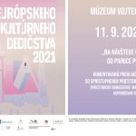 Múzeum Vojtecha Löfflera pripravilo špeciálny program pri príležitosti Dní európskeho kultúrneho dedičstva. Prvou z dvoch plánovaných aktivít je neštandardná komentovaná prehliadka pri ktorej si môžete pozrieť aj priestory návštevníkom bežne nedostupné… Tešíme sa na Vás v sobotu 11. 9. o 15.00.