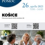 Ak potrebujete radu k právnemu problému, tak práve vám je určená bezplatná právna pomoc, ktorú 26. apríla 2023 v čase od 9. do 14. hod ponúka Právnická fakulta UPJŠ a Advokátska komora Slovenska pri príležitosti Dňa advokácie – 33 rokov slobodnej advokácie na Slovensku. Bližšie informácie sa dozviete na www.sak.sk alebo na telefóne 055/310 2117