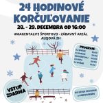 Pozývame vás do Športovo-zábavného areálu pod strechou na Alejovej 2H NON – STOP 24 hodinové korčuľovanie od 28. do 29. decembra 2023 od 16. hod. O výbornú náladu sa postarajú DJ Spišák, DJ ROBOM, INCOGNITODJ, DJ PEPO, DJ SPIŠÁK. Na záver vás čaká program s prekvapením. Vstup zdarma.